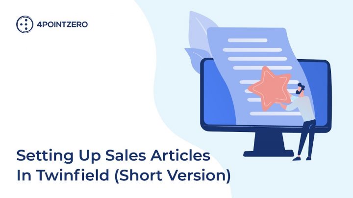 Setting up sales articles in Twinfield (Brief overview)